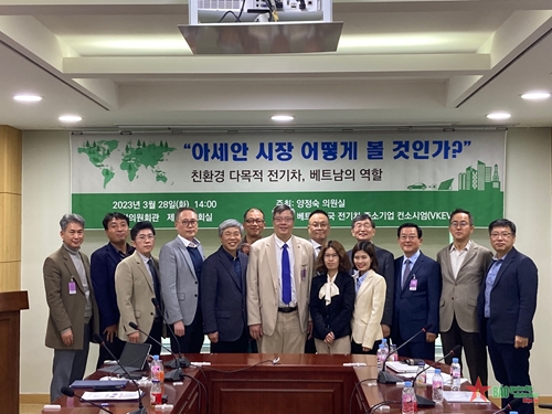 Việt Nam-Hàn Quốc hợp tác phát triển công nghiệp xanh và di chuyển thông minh